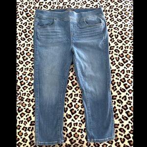 Torrid Crop Lean Jean